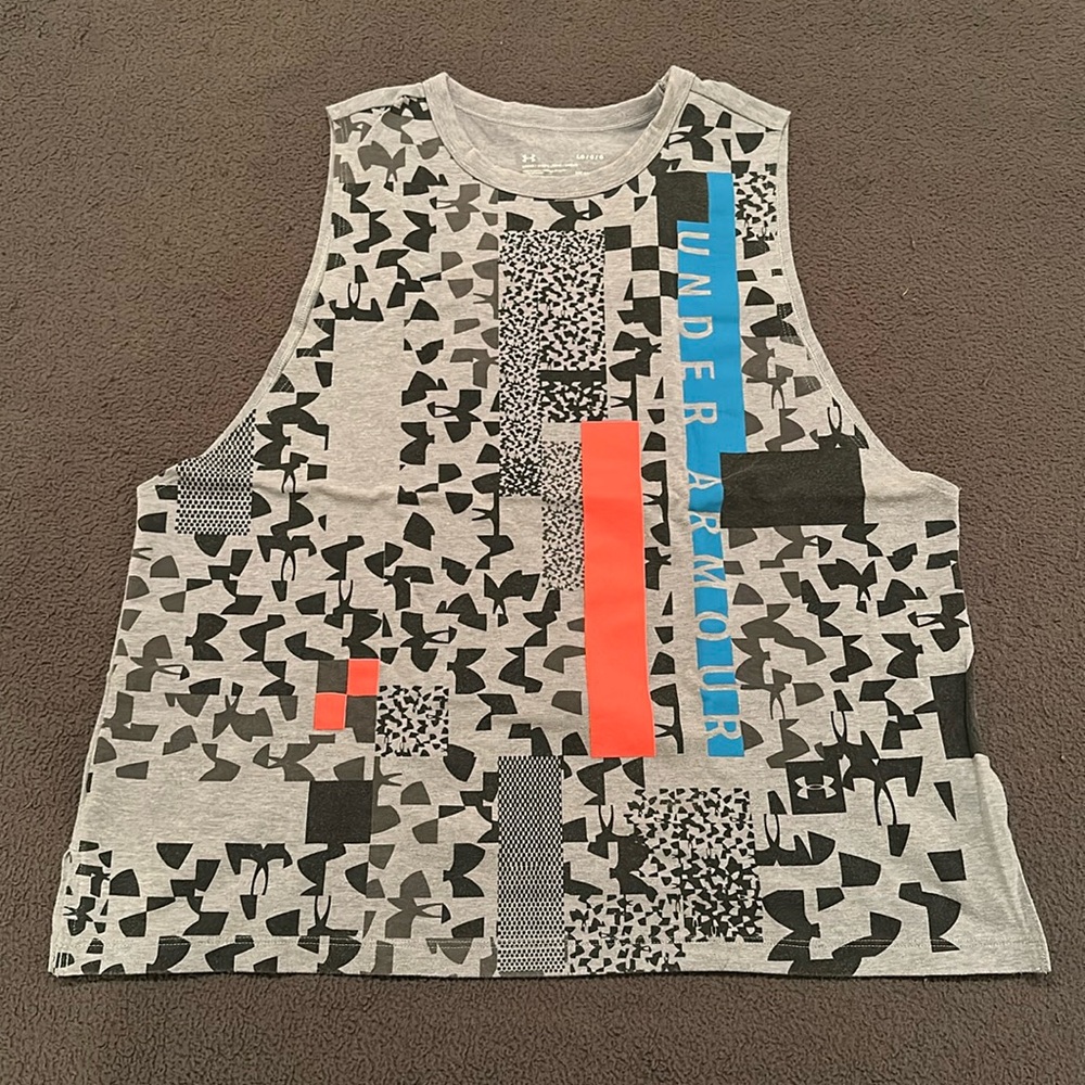 UA Muscle Tank 💪🏼🩶